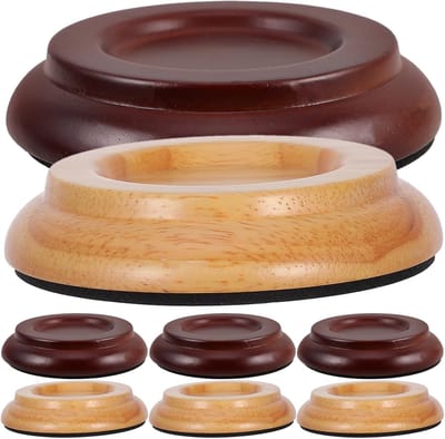 Pianowielbeschermers Set - Vloerbeschermers Piano - Vloer Beschermen - Antislip Geluidsdempend - 10x10x2 cm - Diverse Kleuren