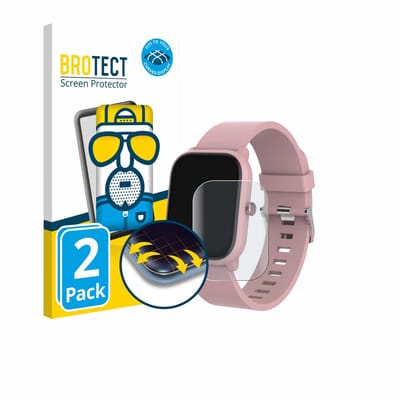 BROTECT - Screenprotector voor Denver SWK-120RO - Folie Beschermfolie matte volledig dekking 2 Stuks