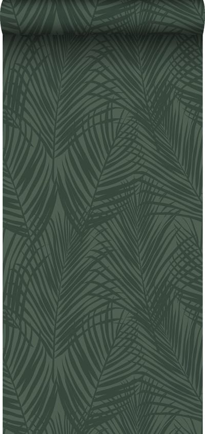 ESTAhome behang palmbladeren donkergroen - 53 cm x 10.05 m - 139303