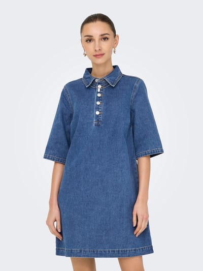 JdY Denim jurk JDYBELLA Midi-jurk