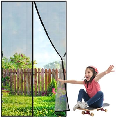 Automatische Hordeur 185x275cm - Magnetische Hor voor Balkondeur en Patiodeur