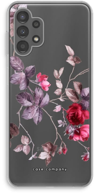Case Company® - Hoesje geschikt voor Samsung Galaxy A13 4G hoesje - Mooie bloemen - Soft Cover Telefoonhoesje - Bescherming aan alle Kanten en Schermrand