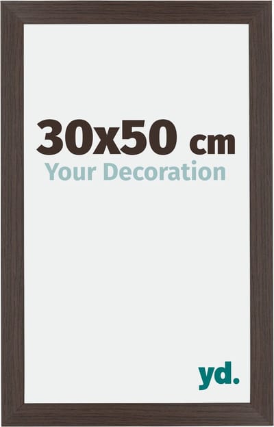 Your Decoration - Fotolijst 30x50 cm - MDF - Eiken Donker - Mura