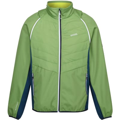 Regatta Heren Steren II Softshell Hybride Jas (Pikant groen/Marokkaans blauw/Citron lime)
