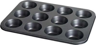 Gerimport Bakvorm - muffins/ cupcakes maken - voor 12x stuks - 35 x 26 cm