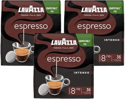 Lavazza - Espresso Intenso - 3x 36 pads