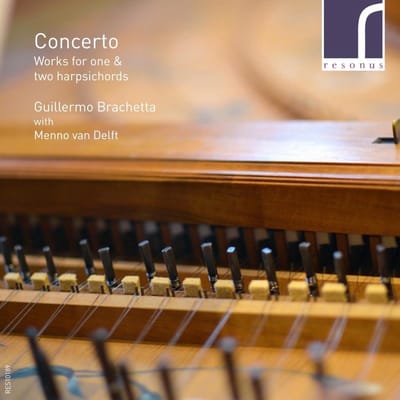 Guillermo Brachetta with Menno Van Delft - Concerto: Works For One & Two Harpsichords (CD)