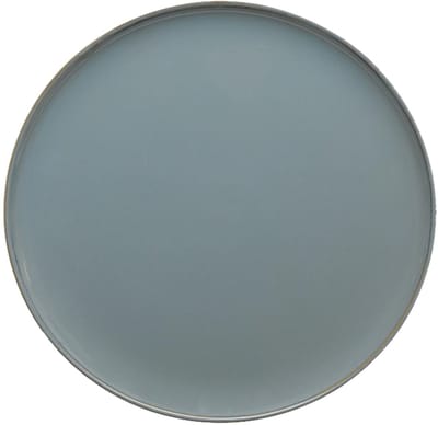 Serax Terres de Rêves bord- L - 26 cm - smokeyblue- set van 2