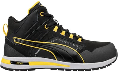 PUMA CROSSTWIST BLACK MID SB E PS WPA FO HRO SR 633130200000038 Veiligheidsschoenen SB Schoenmaat (EU): 38 Zwart 1 paar