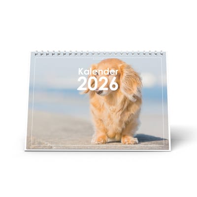 Huurdies - Bureaukalender 2026 - Teckel