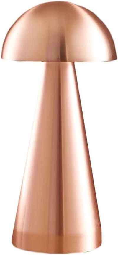 Luxus Europe - Tafellamp Touch Emmanuelle Rosé - Draadloze LED Tafellamp Binnen - USB-C Oplaadbaar - Touchbediening - Dimbaar - 3 Lichtkleuren