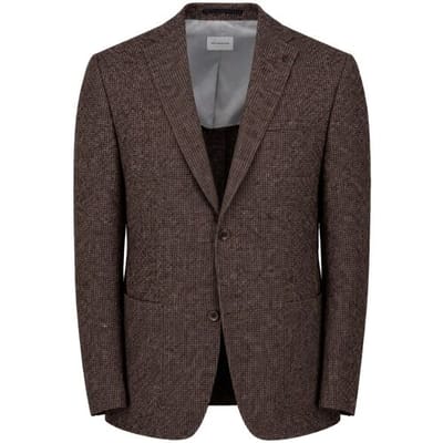 Roy Robson Colbert Light Tweed Donker Bruin / male