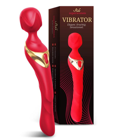 Superwomen® - Magic Wand Vibrator voor Vrouwen – Vibrator - Dildo - Clitoris Stimulator – G Spot - Sex Toys – Seks Speeltjes – Buigbaar – Stimuleert G Spot & Clitoris tegelijk