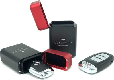 Autosleutel RFID Antidiefstal Beschermhoes - Keyless Entry en Go Signaal Blokkerende Beschermhoes Cover - Autosleutel Behuizing, Hoesje en Anti Auto Inbraak - Faraday Box en Bag