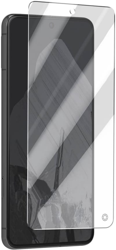 Force Case, Screenprotector geschikt voor Google Pixel 8 Pro - Tempered Glass 2.5D & Anti-Shock, Transparant