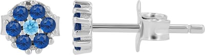 AKZENT Akzent dames oorbel "Blütenzauber Lilly" van 925 sterlingzilver, gerhodineerd,