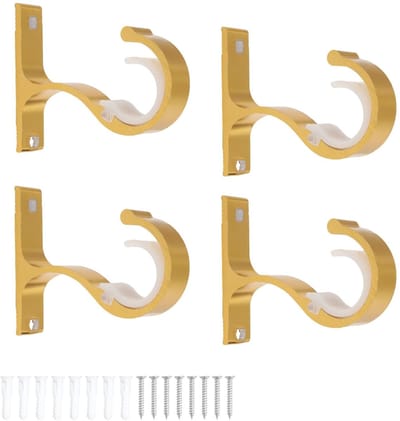 Dailygoods- Gordijnroedehouder Stevig - Gordijnroede Houder