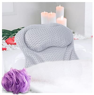 Comfortabele Badkussens voor Nek- en Rugsteun - Ontspan in de Badkuip met deze Luxe Badkussen - Ideaal voor Thuis Spa Ervaringen