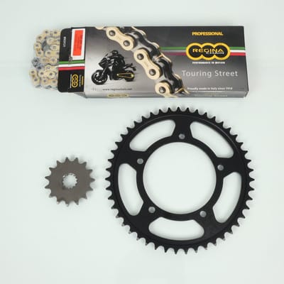 Kit chaîne Regina pour moto Suzuki 650 Dl V-Strom Xt Abs 2015 à 2020 15x47 P 525