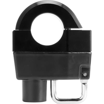Universele Motorfiets Stuur Helm Slot 25mm AntiDiefstal Geschikt voor XL 883883c 883l 1200C black