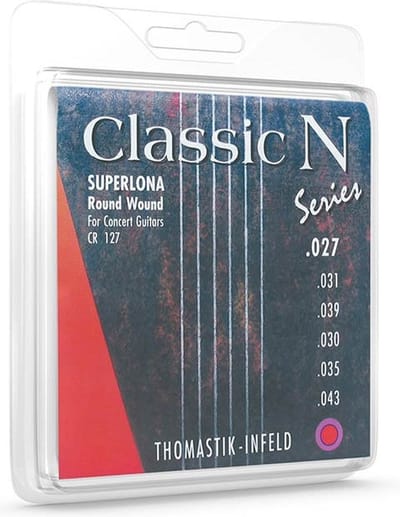 Thomastik Infeld THCR-127 bassnarenset voor klassieke gitaar, verzilverde bassnaren, high tension