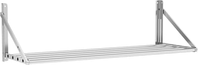 Wandplank - inklapbaar - 120 x 45 cm - 40 kg - roestvrij staal - Royal Catering