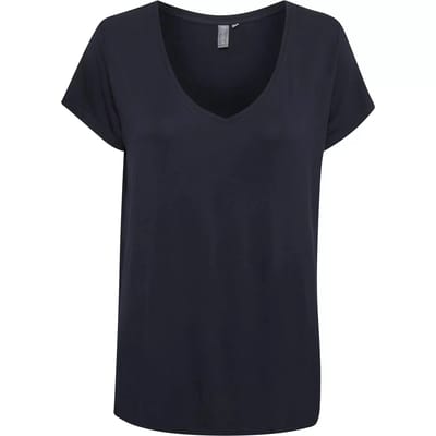 Dames-T-shirt met v-hals CULTURE Poppy