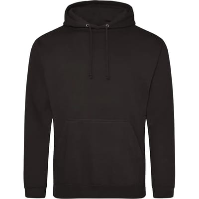 Just Hoods College Hoodie JH001 - Jet black - L