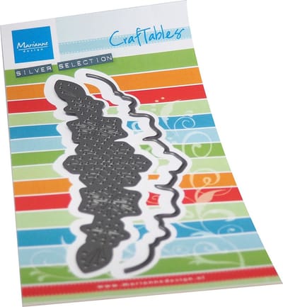 Marianne Design Craftables CR1571 - stitching border Ice crystals
