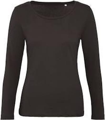 B&C Dames/dames Organic Sweatshirt (Koffie)