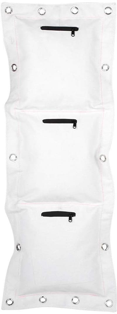 Dailygoods- Zandzak Hoogwaardige Ritssluiting - Zandzak met Drievoudige Zak - Kickboksen - Muay Thai - Vechtsport - Afmetingen 40 x 40 cm - Slagzak
