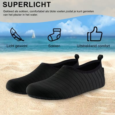 Barefoot sportschoenen water - Veilige rotszool - Ademend en snel drogend - Voor mannen en vrouwen - Maat 43-44 - 1 paar