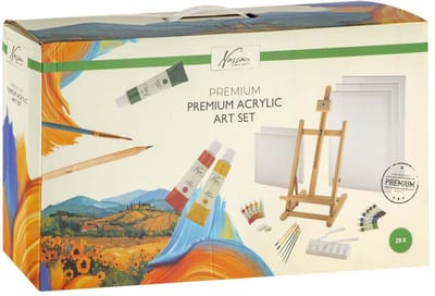 Creative Craft Group acrylverf schilderen set - 28-delig schilderpakket.