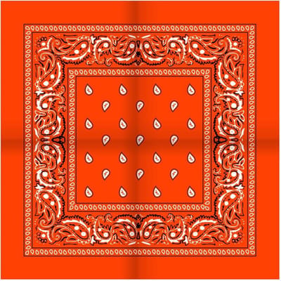 *** 3x Boerenzakdoek Oranje - Classic Zakdoek 3 Stuks – Bandana Oranje - Sport&Spel - van Heble® ***