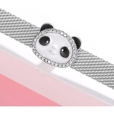 Echt 925 Sterling Zilver Clips Kralen Hangers Panda Ballon Schildpad Vorm Geschikt voor Originele Reflexions Armband Bedels Sieraden Maken white