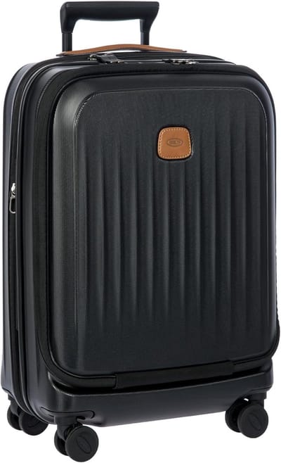 Reiskoffer - Handbagage Trolley - Veilig Reizen - Uitbreidbaar Ontwerp - 55 cm - Zwart