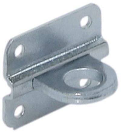 Deelbaar oog - 26 x 20 mm - Verzinkt - Binnenmaat 8 mm