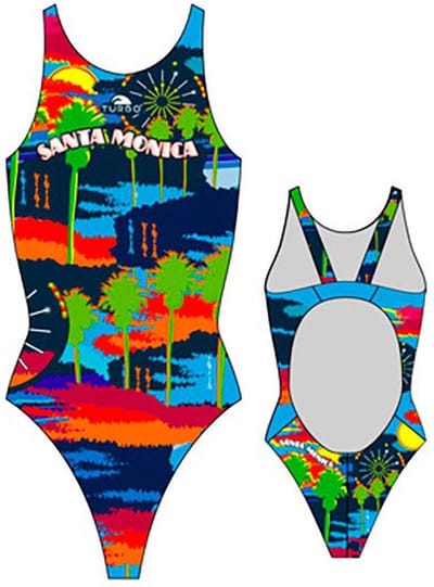 Turbo Santa Monica Zwemkleding Zwart S Vrouw