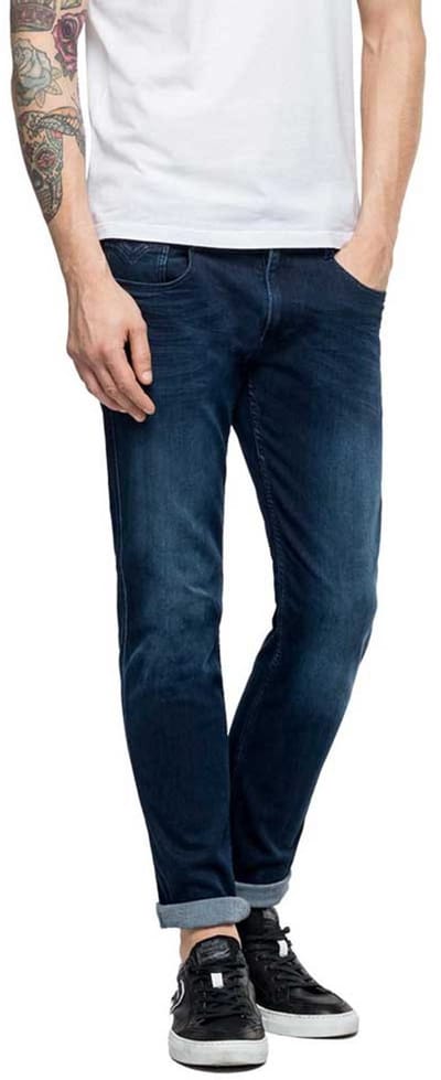 Replay M914.000.41a781 Spijkerbroek Blauw 28 / 32 Man