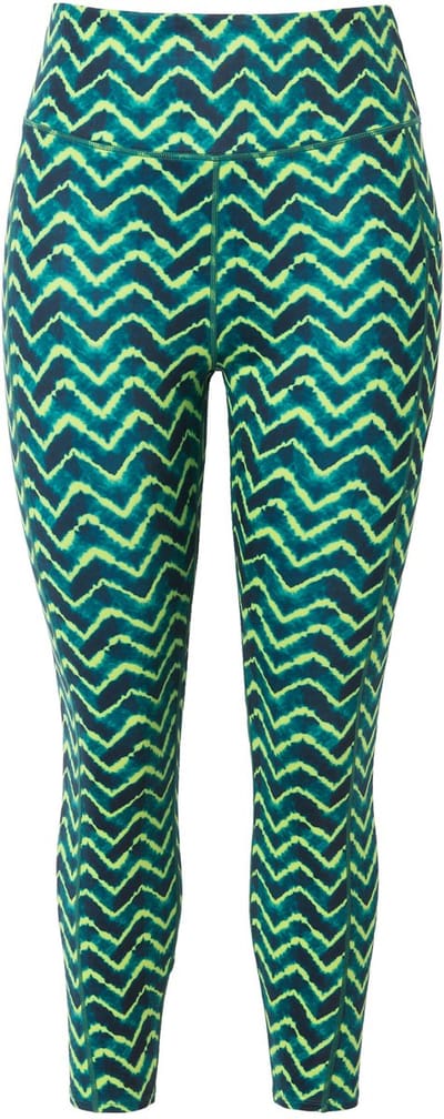 Studio Untold - Dames - Sportlegging hoge taille all-over print - Avocado - Maat 58+