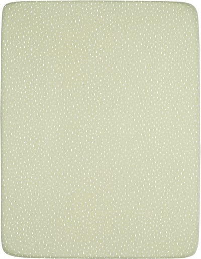 Plum Plum - Hoeslaken jersey 75x95cm - Dot Pistache