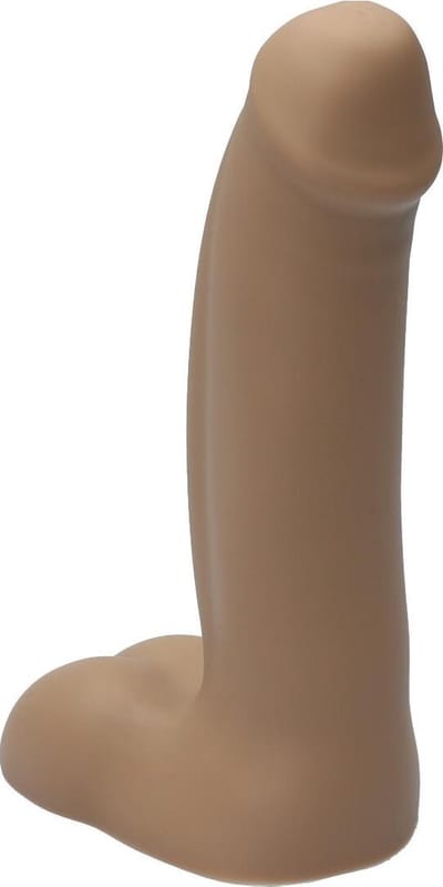 Ylva & Dite - Icarus - Realistische Siliconen dildo met ballen - Handgemaakt - Made in Holland - beige Cappuccino