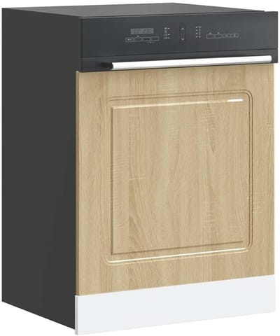 Vaatwasser Plaat - Keuken Accessoire - Vaatwasser Bescherming - Eiken Look - 60 x 1.5 x 67 cm - Sonoma