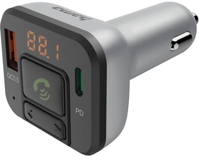 Hama FM-transmitter met Bluetooth®- en handsfree-functie