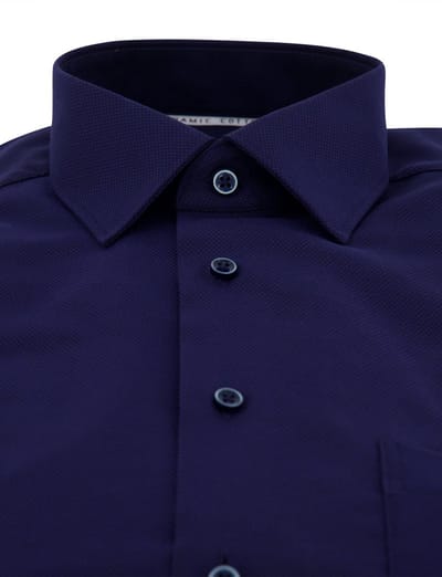 Eterna business overhemd donkerblauw