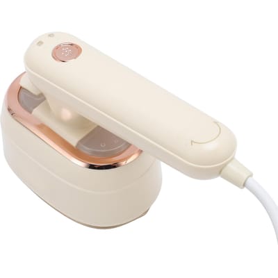 Handstoomstrijkijzer 800W 100ML Capaciteit Hoge Efficiëntie Lekvrij Klein Strijkapparaat voor AU PLUG beige
