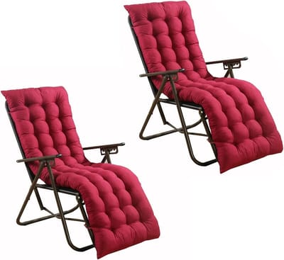 Premium Dubbele Lounge Ligbed Kussenset – Verstelbare Buiten Kussen Set voor Tuin, Terras & Strand – 2-delig in Meerdere Maten 120–180 cm – 180 cm – Casa Dorada