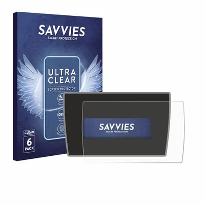 Savvies - Screenprotector voor BMW i3 2019 - Folie Beschermfolie transparant 6 Stuks