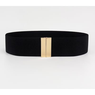 Dames Elastische Riem Mode Band Brede Riemen Taille Riem Vrouwelijke Gesp Tailleband Corset Decoratie Accessoires