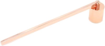 Kaars Blusser - Kaars Accessoire - Veilig Kaarsen Doven - Lange Handgreep - 16 cm - Rosé Goud